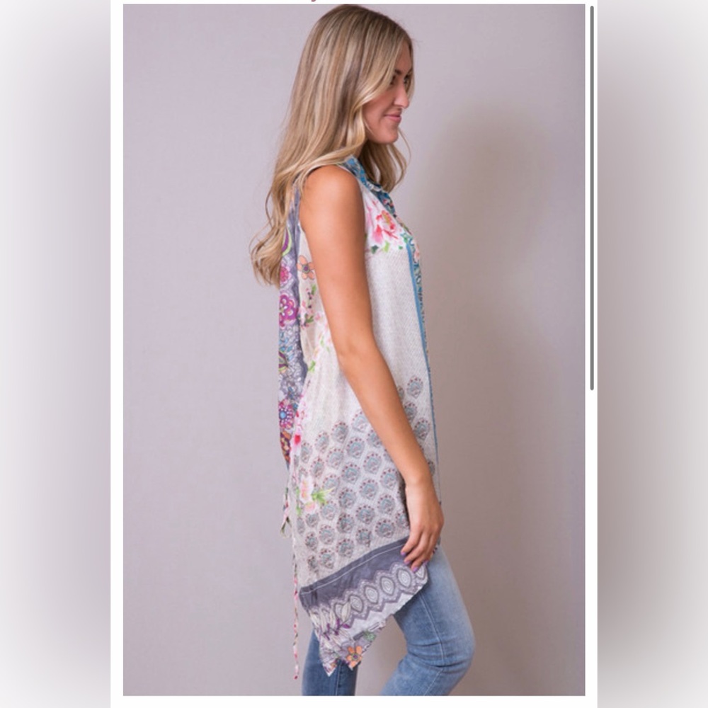 Johnny Was Drawstring Tunic - Picture 3 of 14